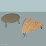 Τραπεζάκι Σαλονιού Gala – Metal