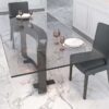 Τραπεζαρία Capri Glass 