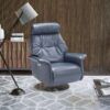 Πολυθρόνα relax Futura δέρμα Ιταλίας 