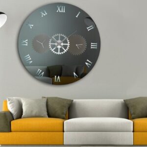 Ρολόι - Καθρέπτης Τοίχου Σ180  Ρολόι - Καθρέπτης Τοίχου Σ180