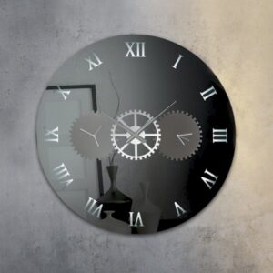 Ρολόι - Καθρέπτης Τοίχου Σ180  Ρολόι - Καθρέπτης Τοίχου Σ180