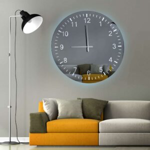 Καθρέφτης ρολόι C120 led 