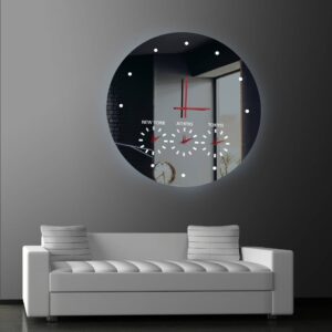 Καθρέφτης ρολόι C200 led 