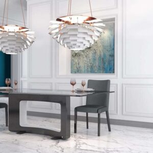 Τραπεζαρία Capri Glass 