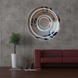 Καθρέφτης ρολόι N100 led 