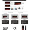 Hitense Ηλεκτρικό Τζάκι Berlin-42 Smart Led 