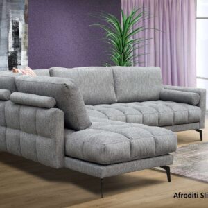 Γωνιακός καναπές Αφροδίτη slim