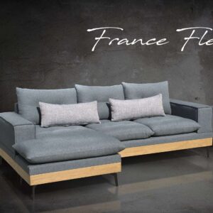 Γωνιακός καναπές France flex