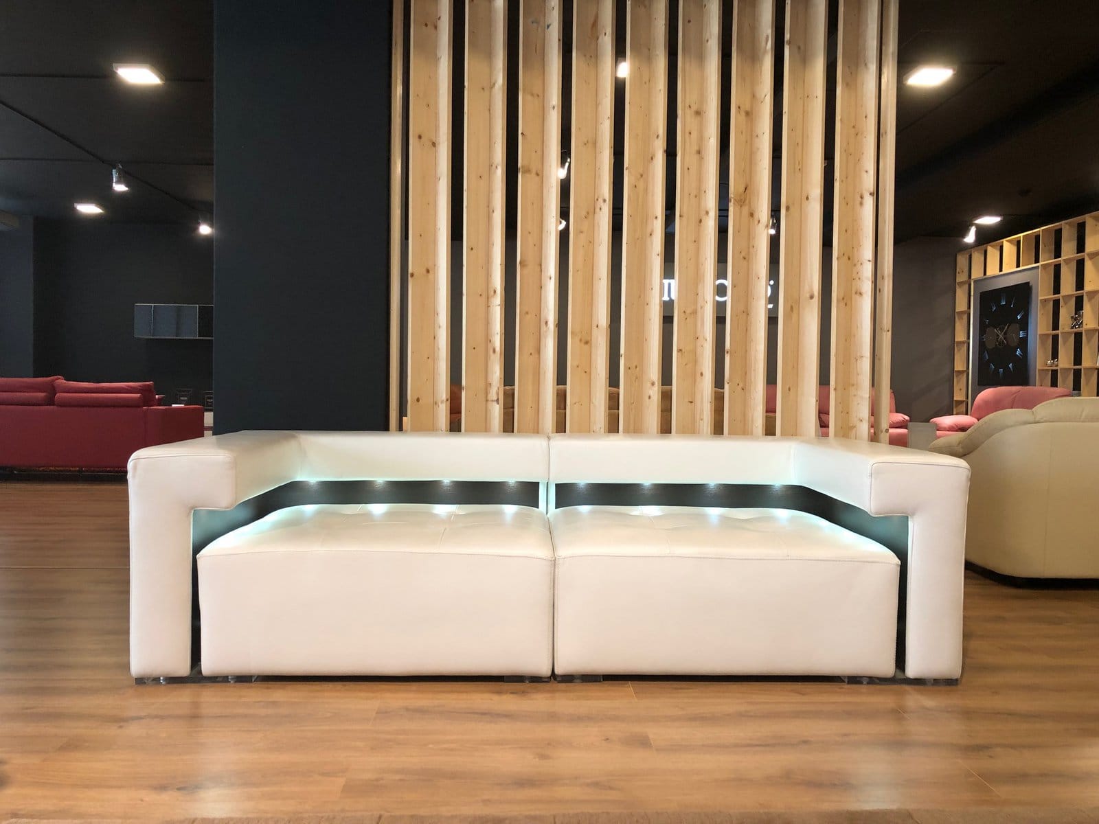 Καναπές Luxury LED Δέρμα  Καναπές Luxury LED Δέρμα
