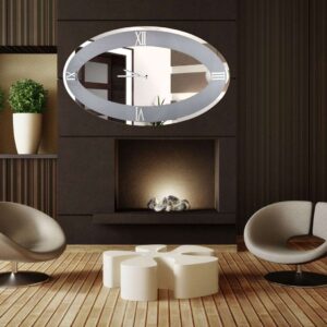 Καθρέφτης ρολόι M120 led  Καθρέφτης ρολόι M120 led