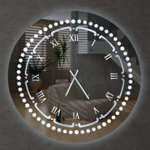 Καθρέφτης ρολόι N10 led  Καθρέφτης ρολόι N10 led