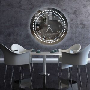 Καθρέφτης ρολόι N10 led  Καθρέφτης ρολόι N10 led