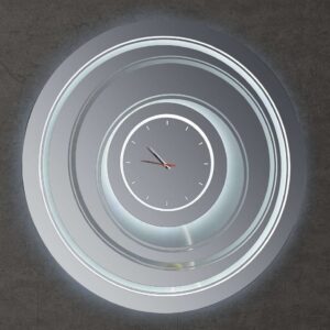 Καθρέφτης ρολόι N100 led 