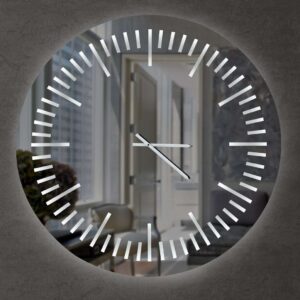 Καθρέφτης ρολόι N40 led  Καθρέφτης ρολόι N40 led