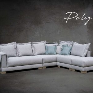 Γωνιακός καναπές Poly