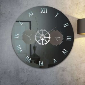 Καθρέφτης ρολόι C60 led  Καθρέφτης ρολόι C60 led