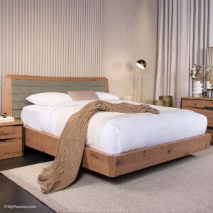 Ανδρομέδα Rustic - Green Fabric 