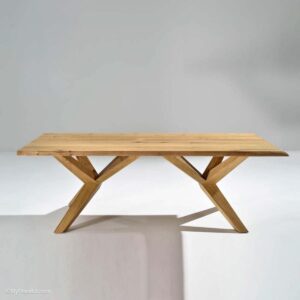 Τραπεζαρία Geometry Μασίφ Δρυς 