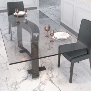 Τραπεζαρία Capri Glass 